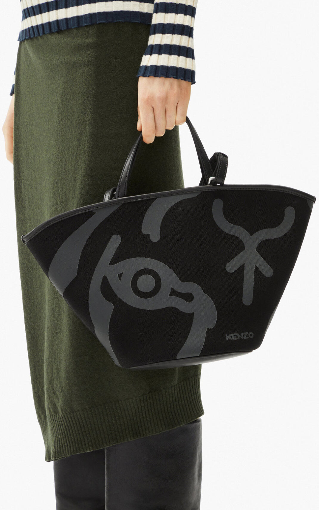 Kenzo Small Arc canvas Handväska Dam | 79286-RHUL